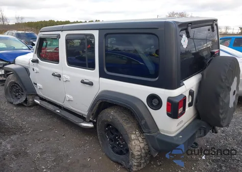 2022 Jeep Wrangler Unlimited Sport S 4X4 from USA, damaged, VIN 1C4HJXDG3NW185374
